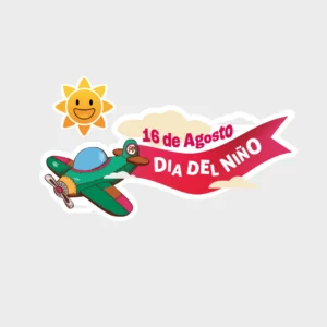 Vinilo Decorativo para Vidriera Día del Niño