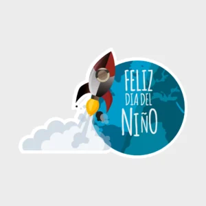 Vinilo Decorativo para Vidriera Día del Niño