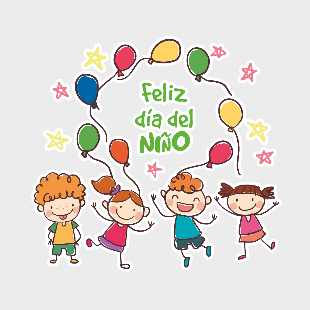 Vinilo Decorativo para Vidriera Día del Niño