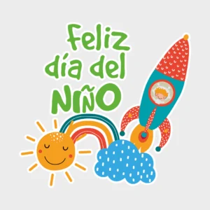 Vinilo Decorativo para Vidriera Día del Niño