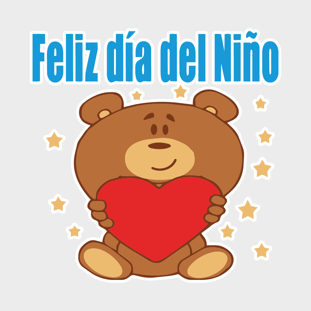 Vinilo Decorativo para Vidriera Día del Niño