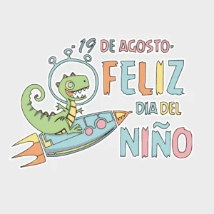 Vinilo Decorativo para Vidriera Día del Niño