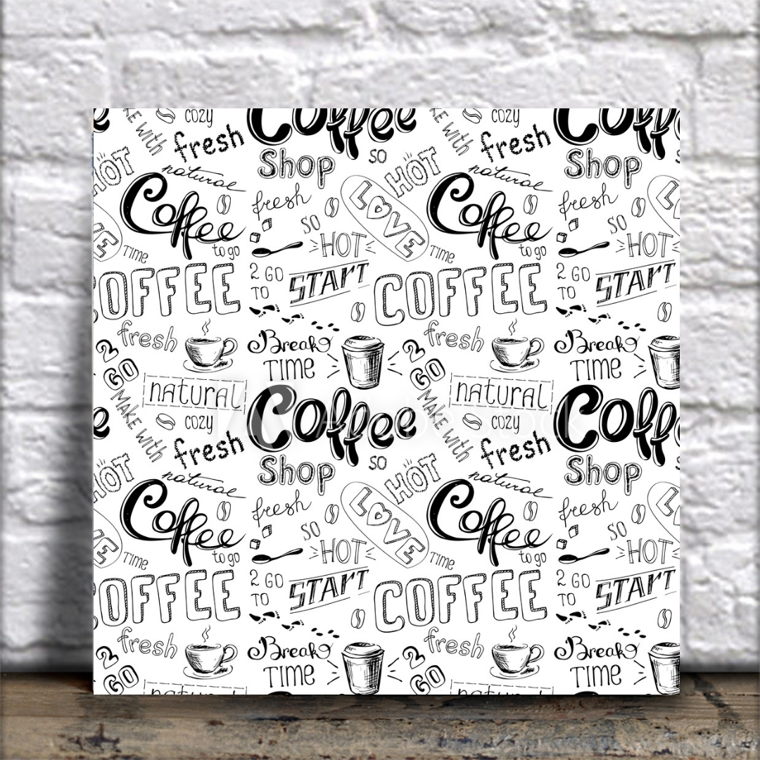 Azulejo Adhesivo Coffee White