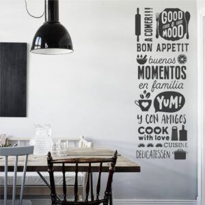 Vinilo decorativo Momentos de la Cocina