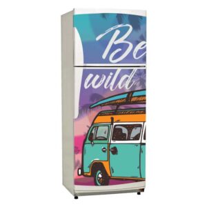 Vinilo para Heladera Be Wild