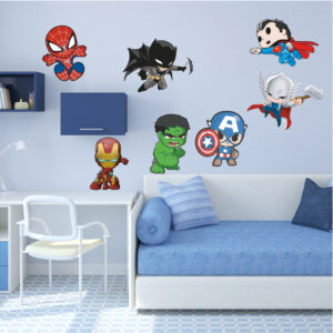 Vinilo Decorativo Superheroes